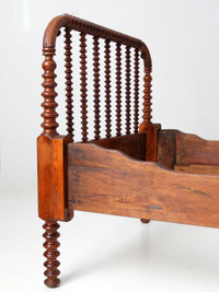 antique spool bed