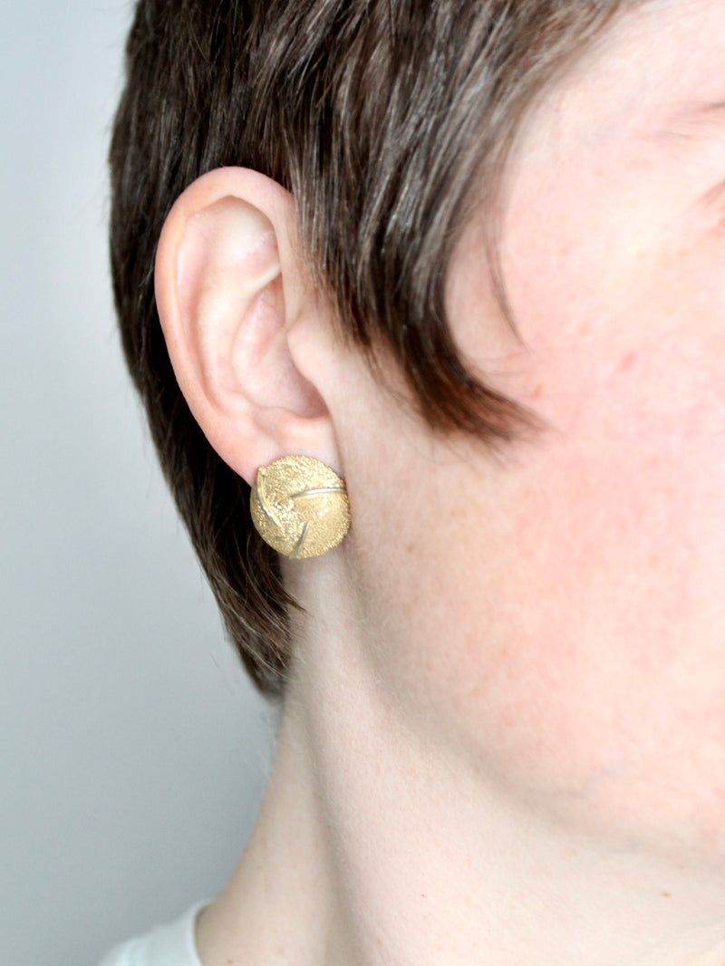 vintage 60s clip on earrings