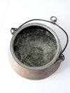 antique copper kettle