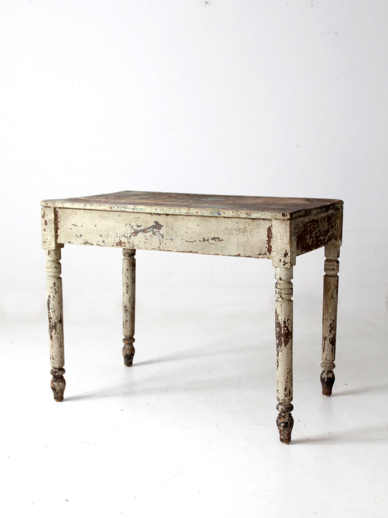 antique primitive table
