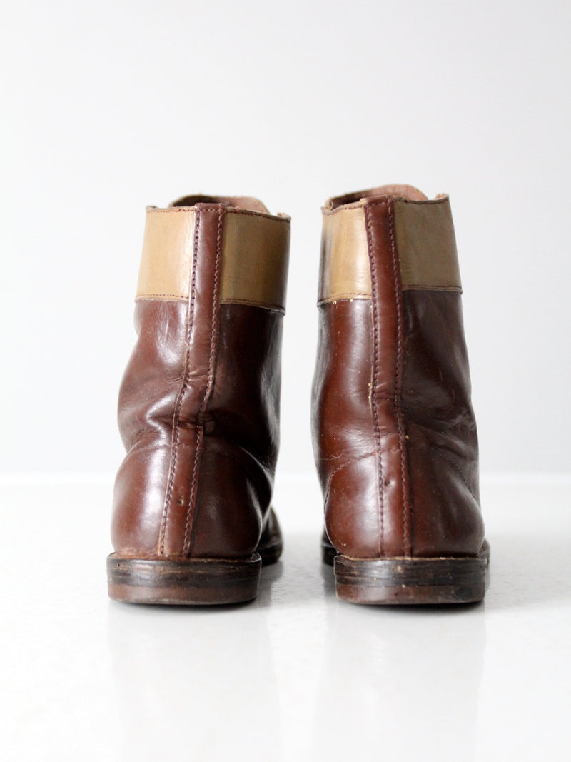 vintage 50s kid's cowboy boots