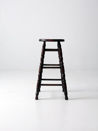 antique spindle leg stool