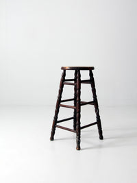 antique spindle leg stool