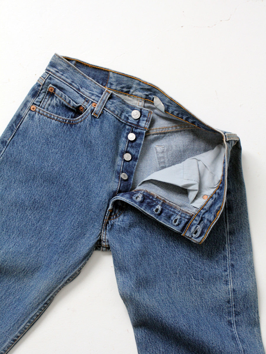 Vintage 501 button fly jeans hotsell