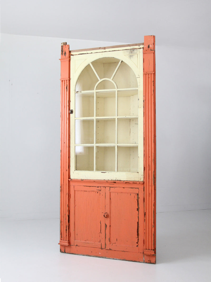 antique corner cabinet