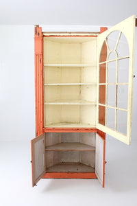 antique corner cabinet