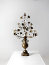 mid century tole candelabra