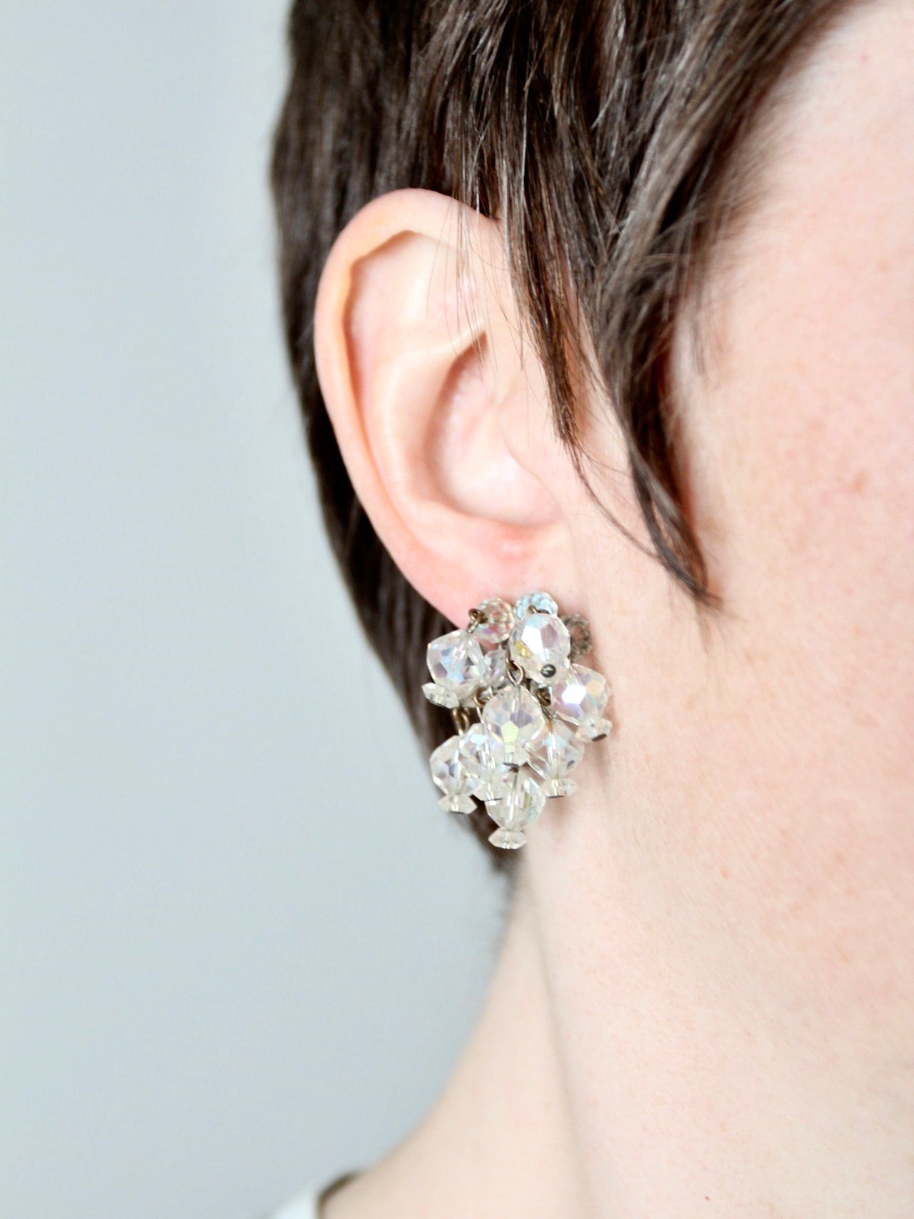 vintage 50s Laguna earrings