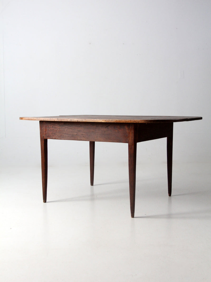 antique wooden table