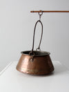 antique copper kettle