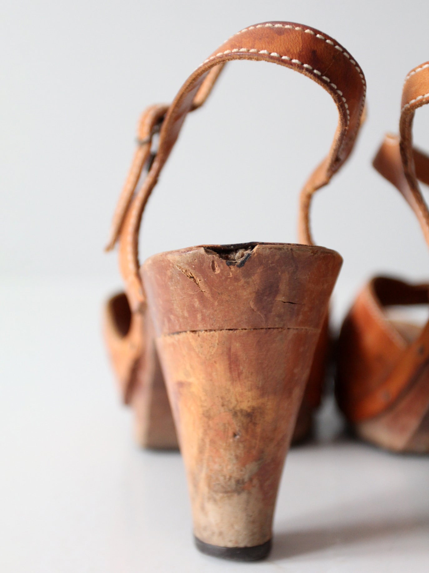 vintage 70s leather heels – 86 Vintage