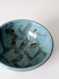 vintage studio pottery bowl