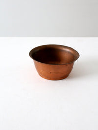 vintage copper bowl