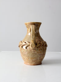 vintage studio pottery pitcher
