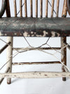 antique spindle back chair