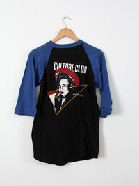 vintage Culture Club t-shirt, 1983 tour