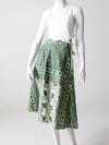 vintage boho wrap skirt