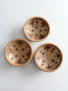 1980s Tygart River Pottery serving dishes set