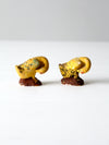 vintage bird salt and pepper shakers