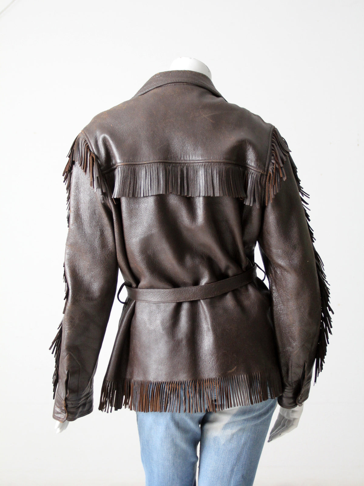 vintage 60s leather jacket