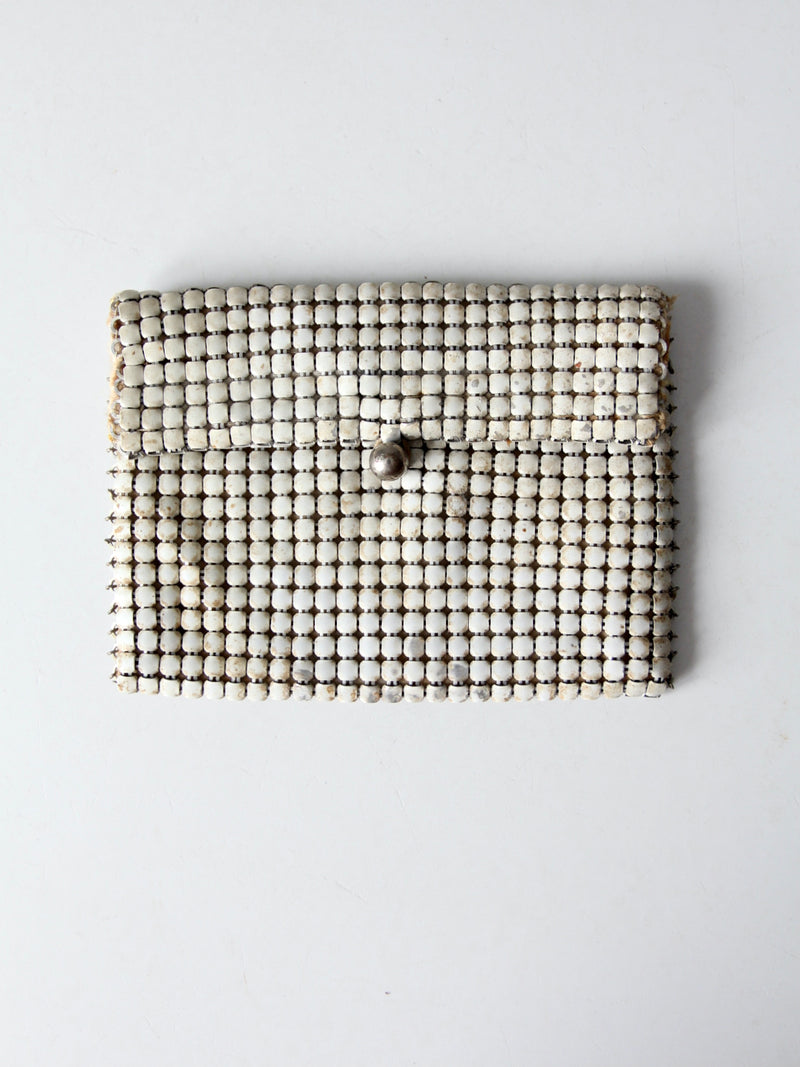 vintage metal mesh coin purse