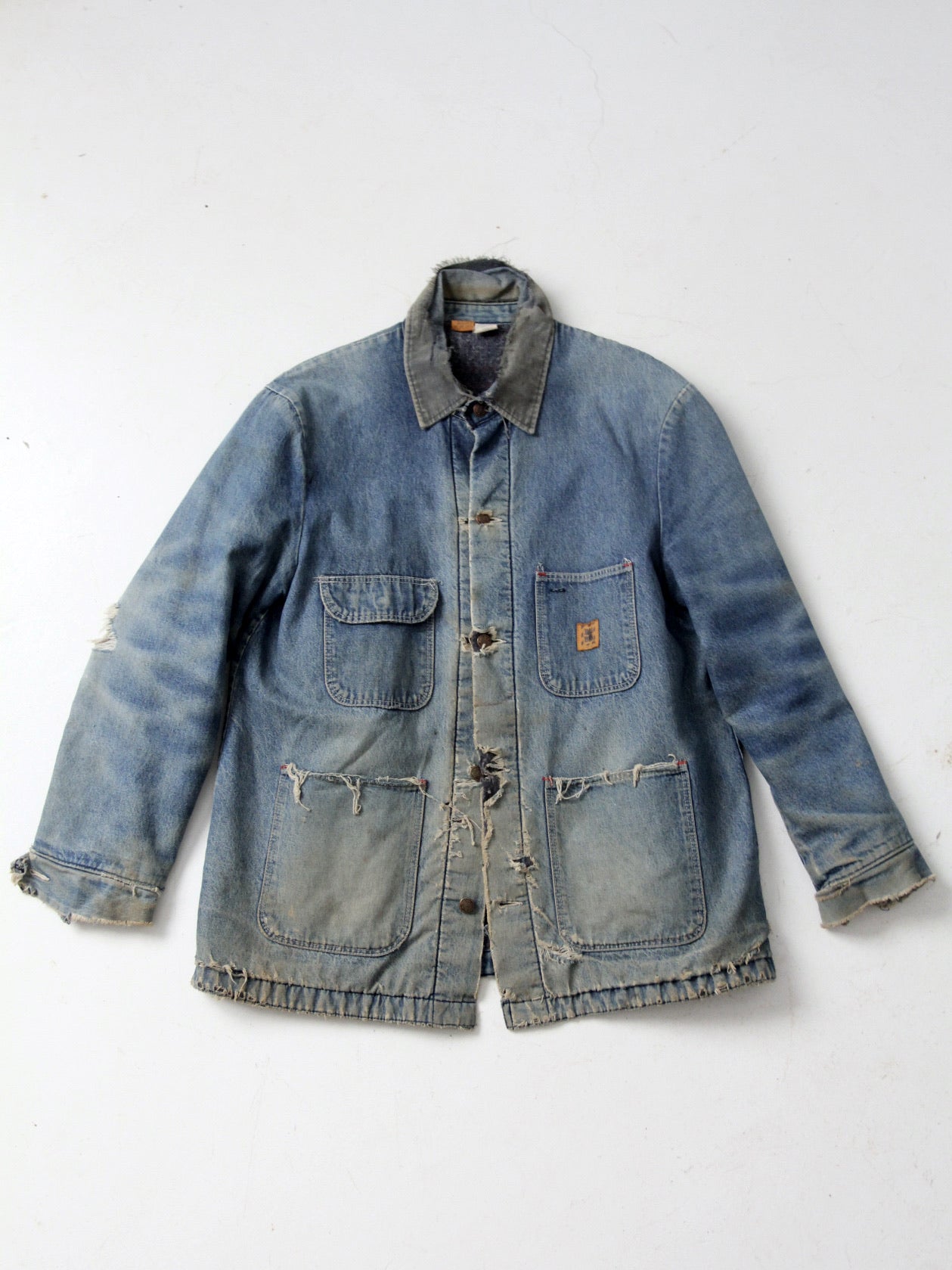 Iron Charlie Vintage Big Ben Denim Chore Jacket