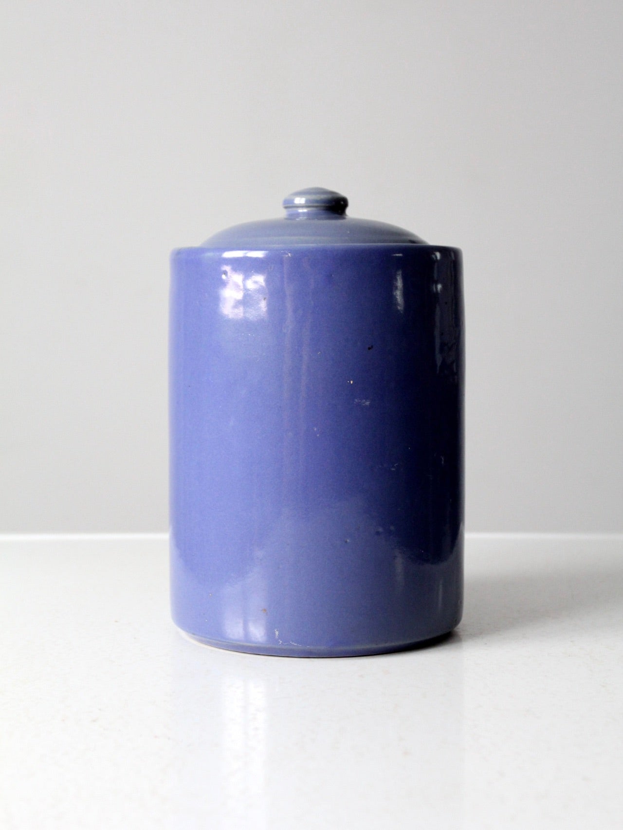  クッキージャー(1850年頃) vintage 1930s painted cookie jar – 86 Vintage