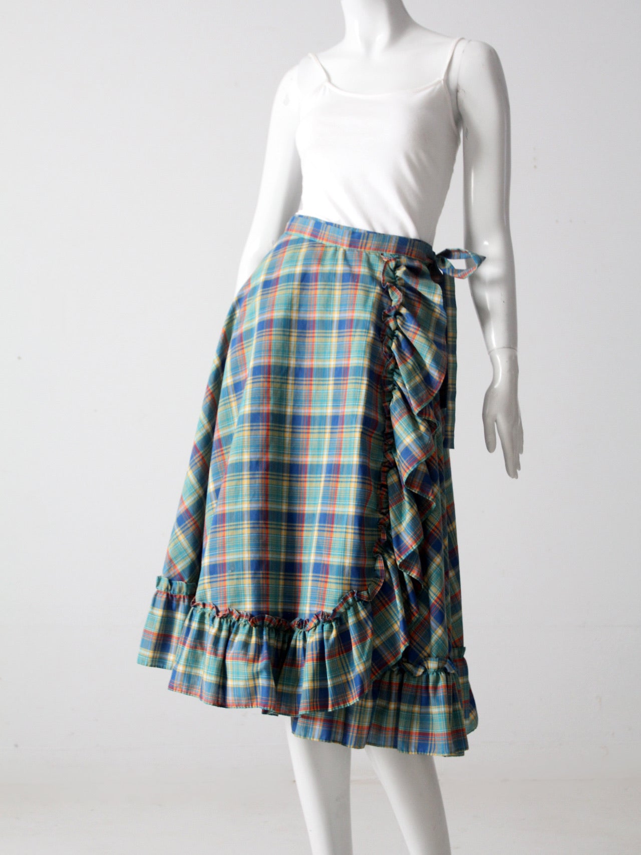 vintage 70s wrap skirt 86 Vintage