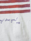 vintage American flag graphic sleeveless tee