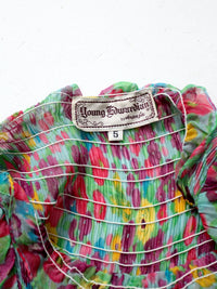 vintage 70s Young Edwardian dress
