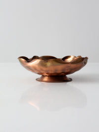 vintage Gregorian copper bowl