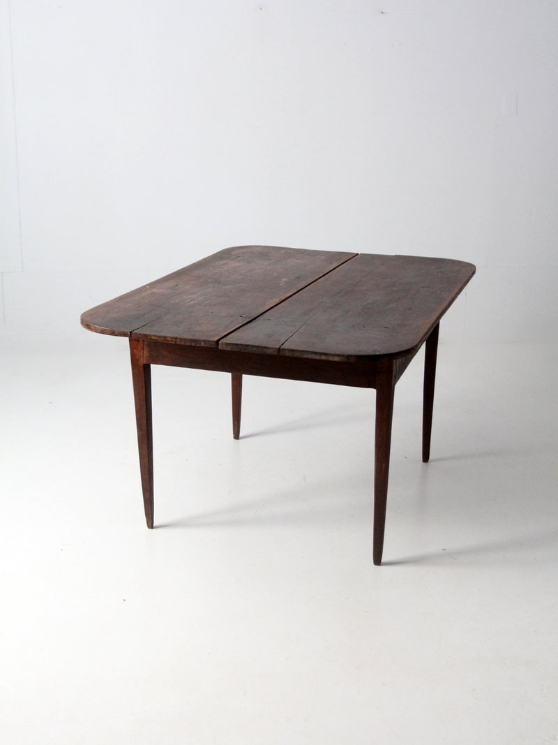 antique wooden table