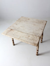 antique drop leaf table