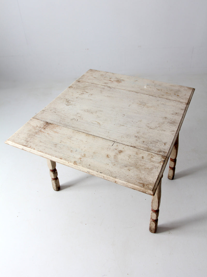 antique drop leaf table