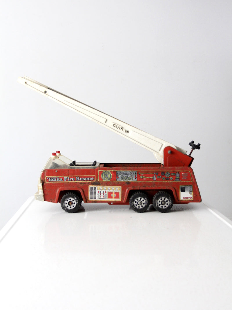 vintage Tonka toy fire truck