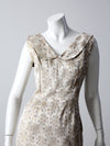 vintage 60s brocade dress