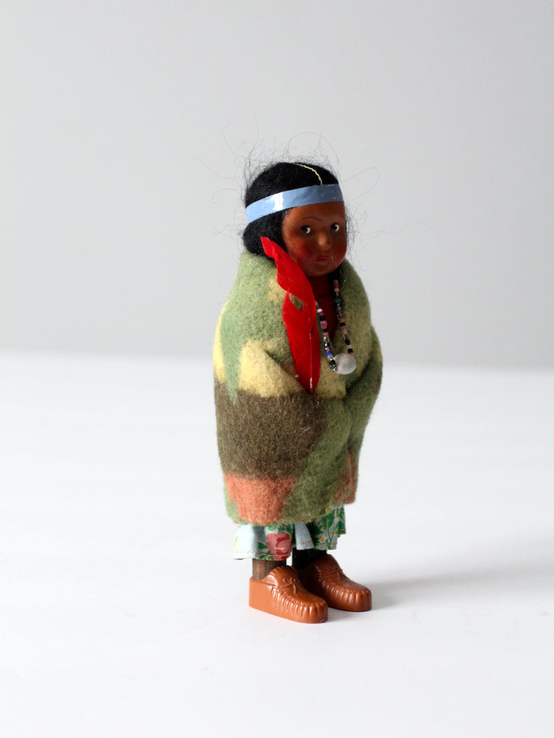 vintage 50s Skookum Indian doll