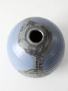 vintage studio pottery vase