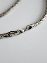 vintage rope chain necklace