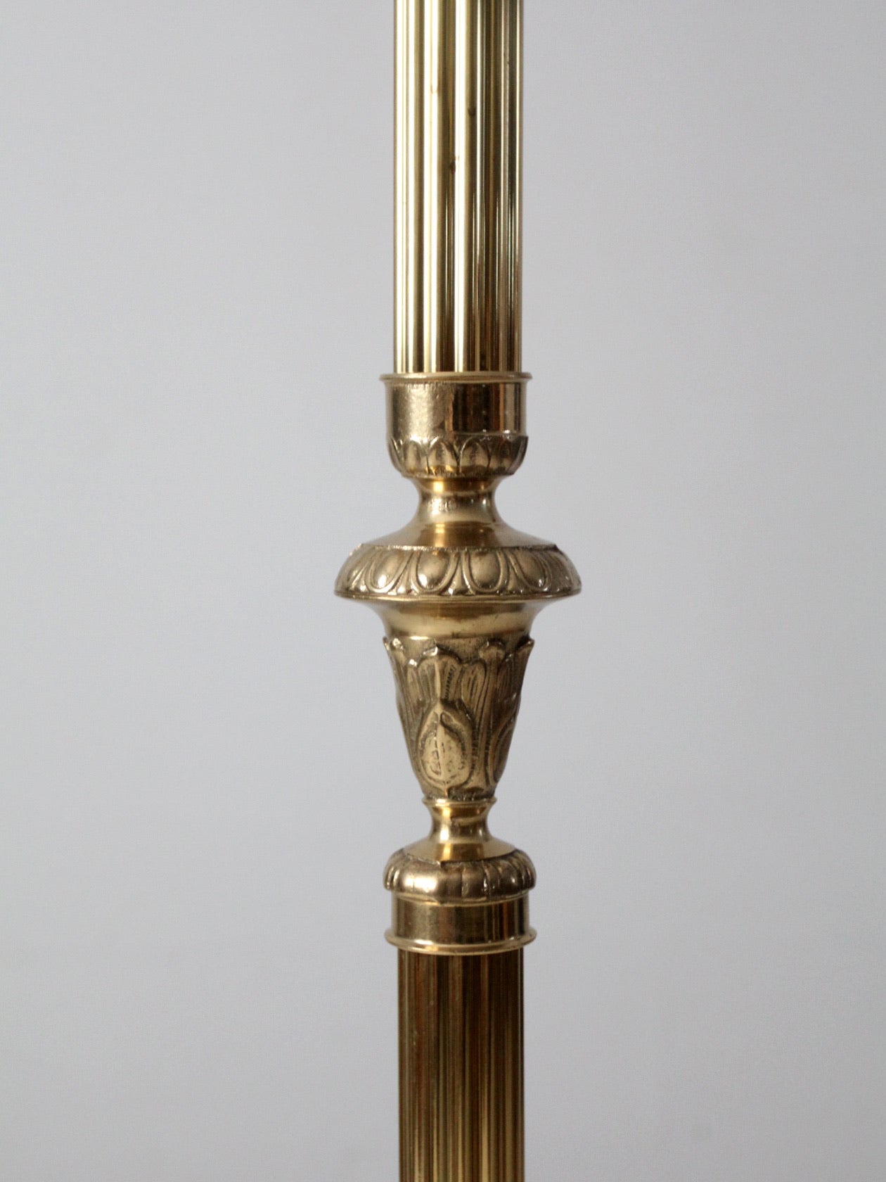 vintage Italian brass coat rack