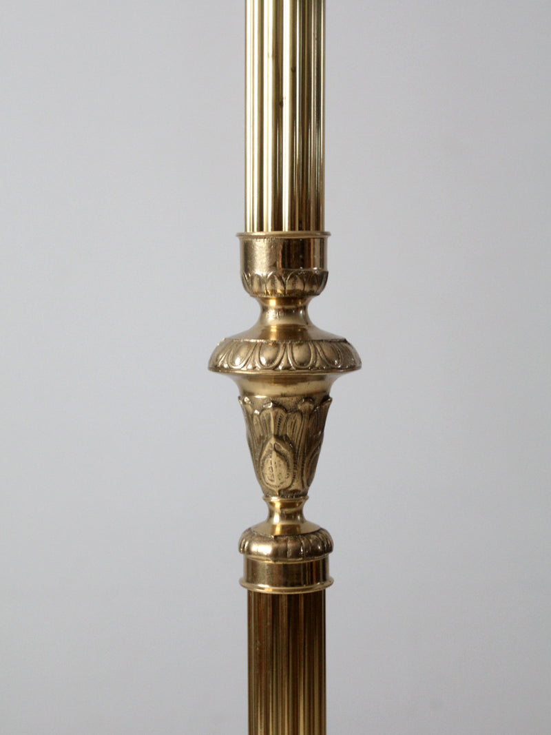 vintage Italian brass coat rack