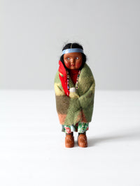 vintage 50s Skookum Indian doll