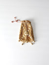 antique crotchet reticule bag