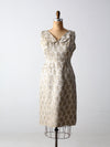 vintage 60s brocade dress