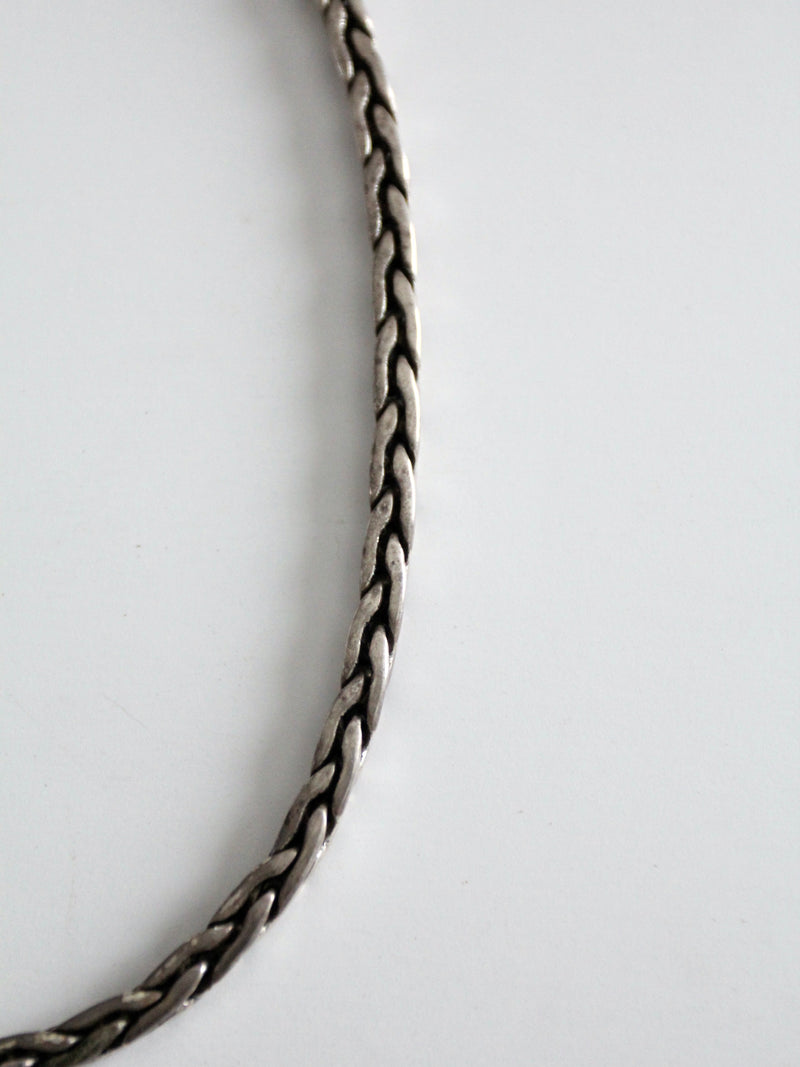 vintage rope chain necklace