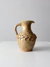 vintage studio pottery pitcher
