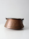 antique copper kettle