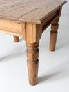 antique wooden side table