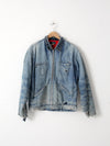 vintage distressed Osh Kosh denim work jacket