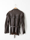 vintage 60s leather jacket